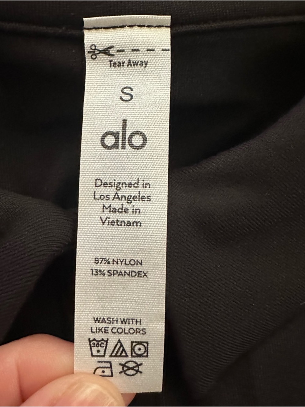 ALO Yoga Black Sleeveless Polo Mini Dress size small NWT Collar casual - Picture 4 of 7
